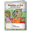 Action Pack Color Book W/Crayons & Sleeve- Weather or Not with Wally Wambat